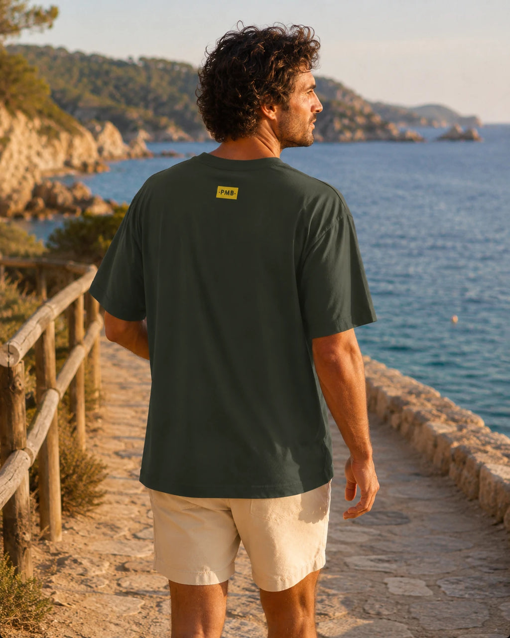One Fish Dark Olive Adult Back