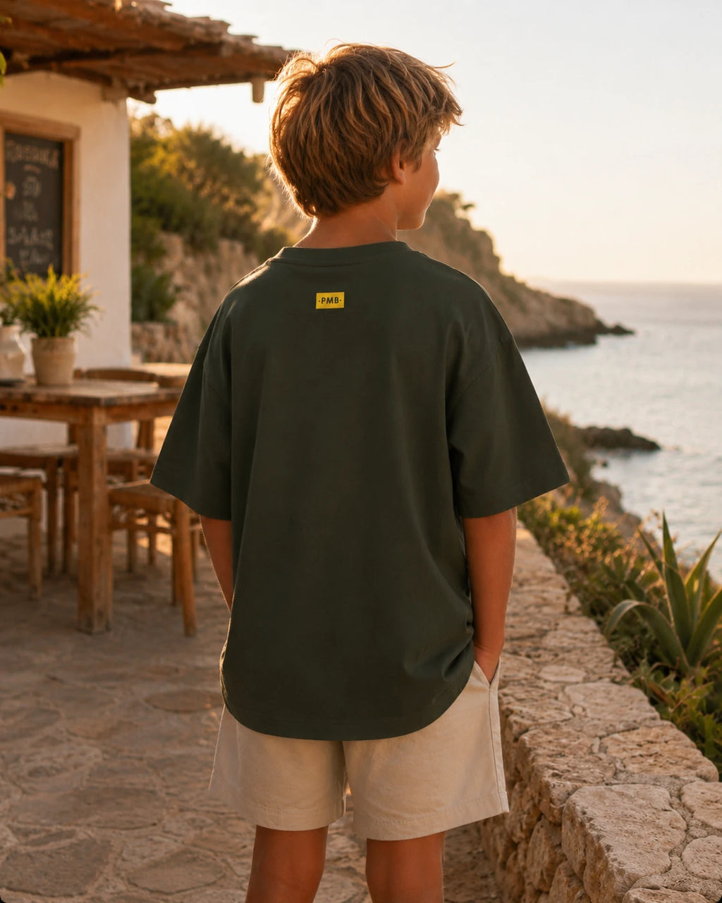 One Fish Dark Olive Kid Back