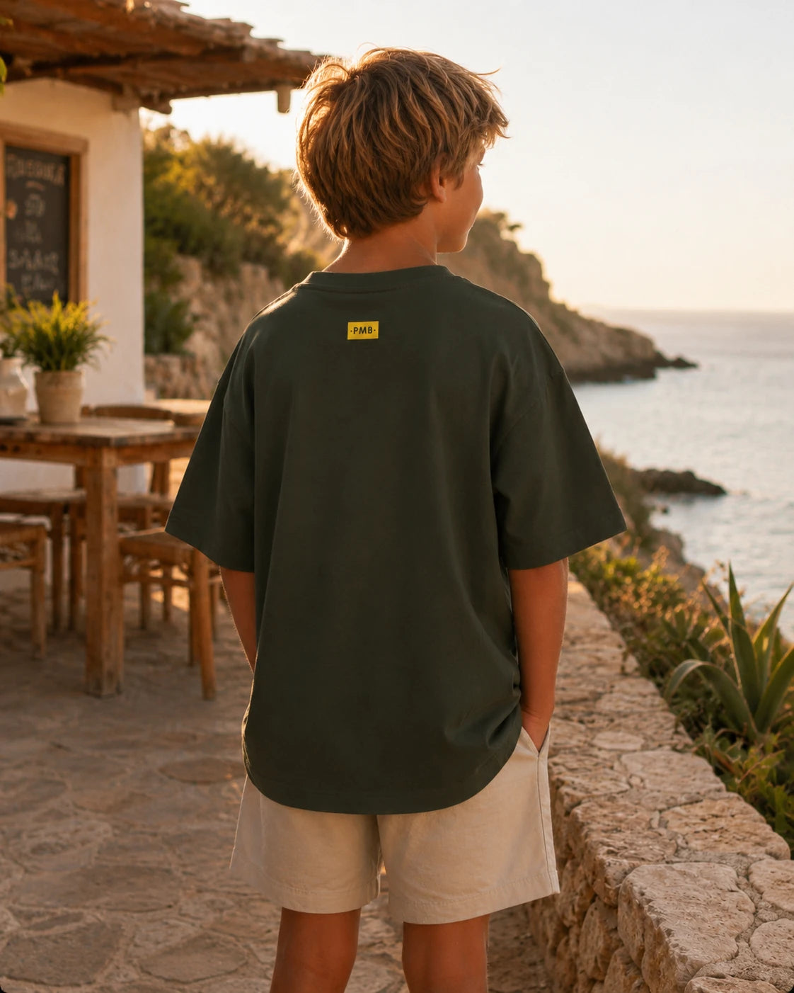 One Fish Dark Olive Kid Back
