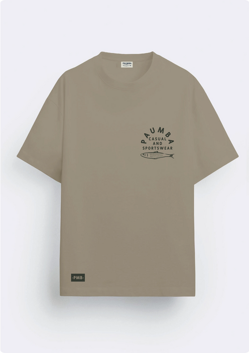 Three Fishes Mocha Beige Front